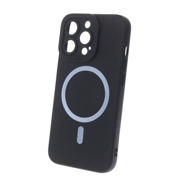 Калъф bSmart Silicone Soft MagSafe за iPhone 14 Pro – Черен