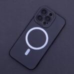 Калъф bSmart Silicone Soft MagSafe за iPhone 15 Pro Max – Черен - Image 5