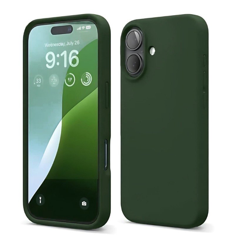 silikonov-keys-ipaky-matiran-za-iphone-16-plus-67-tamnozelen21341-0-800x800-1.jpg Калъф iPaky матиран за iPhone 16 Plus – Тъмнозелен - Image 1