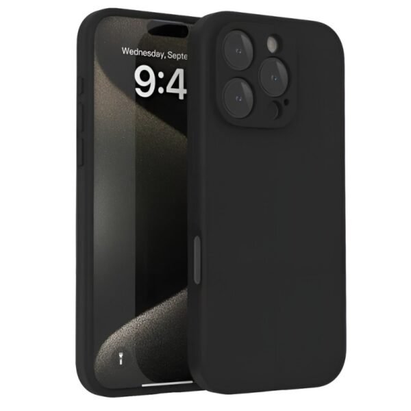 Калъф iPaky матиран за iPhone 16 Pro Max – Черен