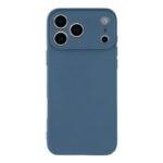 Силиконов кейс iPaky матиран, за iPhone 17 Pro Max (6.9), Тъмносин
