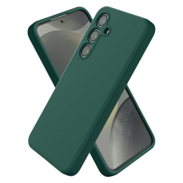 Калъф iPaky матиран за Galaxy S25 Plus – Тъмнозелен