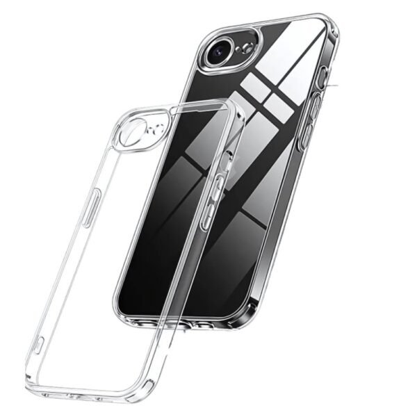 Калъф MBX 2mm за iPhone 16e / 17e – Прозрачен