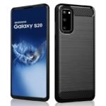 Калъф MBX Carbon за Galaxy S20 – Черен