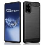 Калъф MBX Carbon за Galaxy S20 Plus – Черен