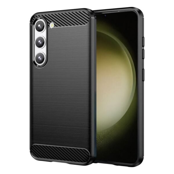 Калъф MBX Carbon за Galaxy S23 Plus – Черен