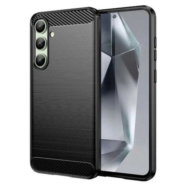 Калъф MBX Carbon за Galaxy A21s – Черен