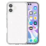 Калъф Shine 2 mm брокатен за iPhone 17 – Прозрачен