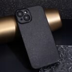 Калъф Shine 2 mm брокатен за Galaxy S23 Ultra – Черен - Image 3