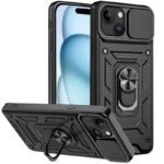 Калъф bSmart Defender Slide за iPhone 14 Plus – Черен