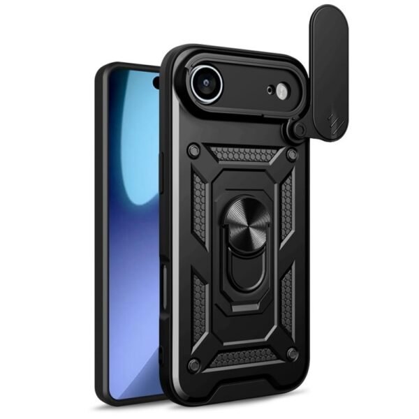 Калъф bSmart Defender Slide за iPhone 17 Air – Черен