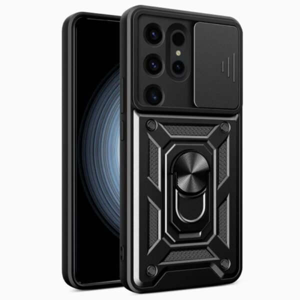 Калъф bSmart Defender Slide за Galaxy S25 Ultra – Черен