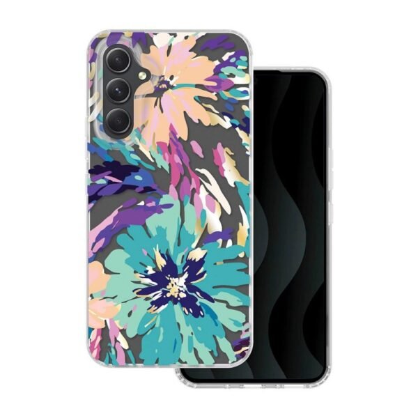 Калъф bSmart IMD print splash за Galaxy A54 5G – Многоцветен