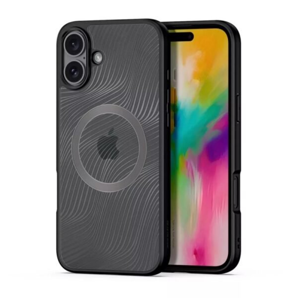 Калъф Dux Ducis AIMO MagSafe за iPhone 16 – Черен