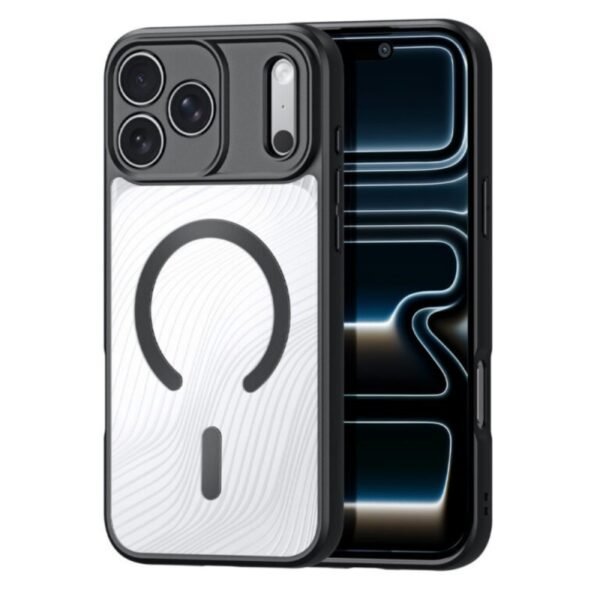 Калъф Dux Ducis AIMO с MagSafe за iPhone 17 Pro – Черен