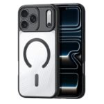 Силиконов твърд кейс Dux Ducis AIMO с MagSafe, за iPhone 17 Pro Max (6.9), Черен