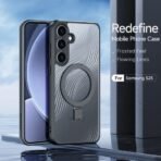 Калъф Dux Ducis AIMO с MagSafe за Galaxy S25 – Черен - Image 4