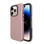 Калъф Vmax Triangle за iPhone 16 Pro – Розово-златен
