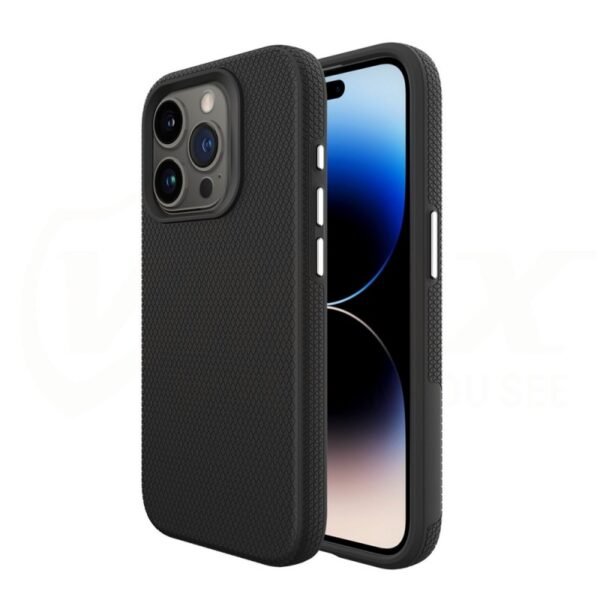 Калъф Vmax Triangle за iPhone 16 Pro Max – Черен