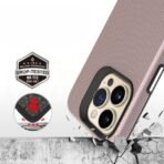 Калъф Vmax Triangle за iPhone 16 Pro Max – Розово-златен - Image 4