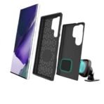 Калъф Vmax Triangle за Galaxy S23 Ultra – Черен - Image 3