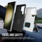 Калъф Vmax Triangle за Galaxy S24 Ultra – Сребрист - Image 3