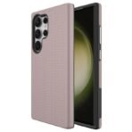 Калъф Vmax Triangle за Galaxy S25 Ultra – Розово-златен