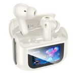 Безжични слушалки Hoco EQ21 – Bluetooth ANC ENC TWS тъчскрийн – Бели