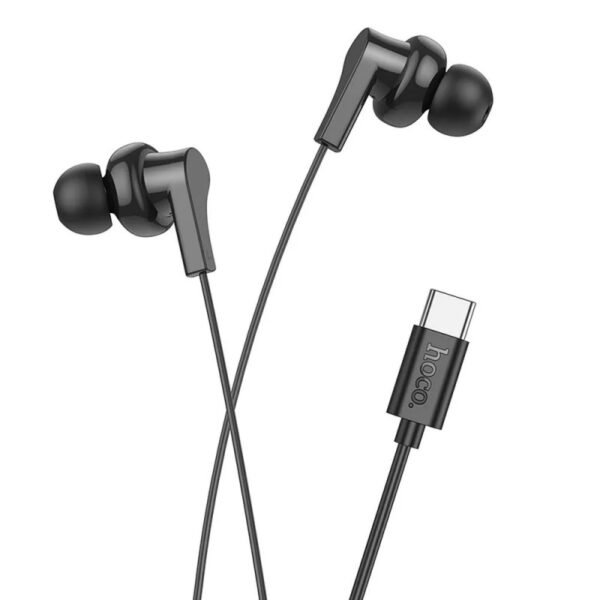 Слушалки Hoco M114 – USB-C – Черни
