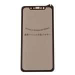 Стъклен протектор MBX 5D Full Privacy с цяло лепило за iPhone 7/8/SE 2020/2022 – Черен