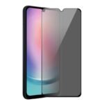 Стъклен протектор MBX 5D Full Privacy с цяло лепило за Galaxy A55 – Черен