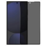 Стъклен протектор MBX 5D Full Privacy с цяло лепило за Galaxy S25 Ultra – Черен