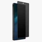 Стъклен протектор OG Premium Privacy с цяло лепило за Galaxy S25 – Черен