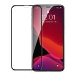 Стъклен протектор OG Premium с цяло лепило за iPhone 11 – Черен