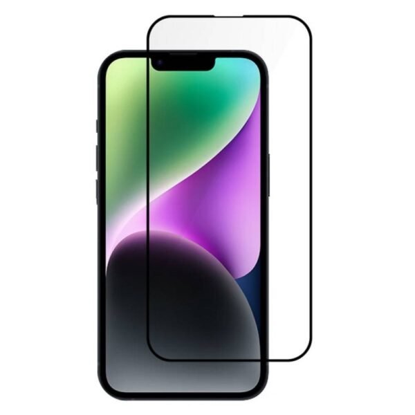Стъклен протектор OG Premium с цяло лепило за iPhone 16 Pro Max – Черен