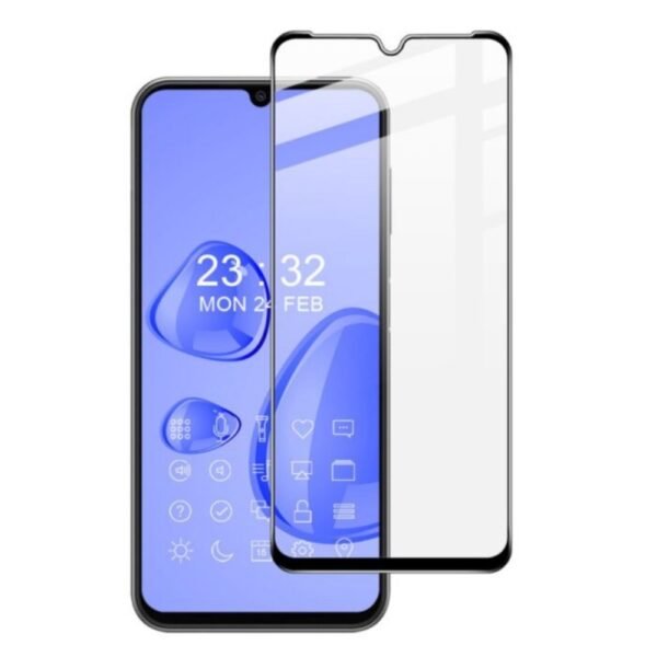 Стъклен протектор OG Premium с цяло лепило за Galaxy A14 4G/5G – Черен
