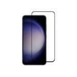 Стъклен протектор OG Premium с цяло лепило за Galaxy S23 FE – Черен