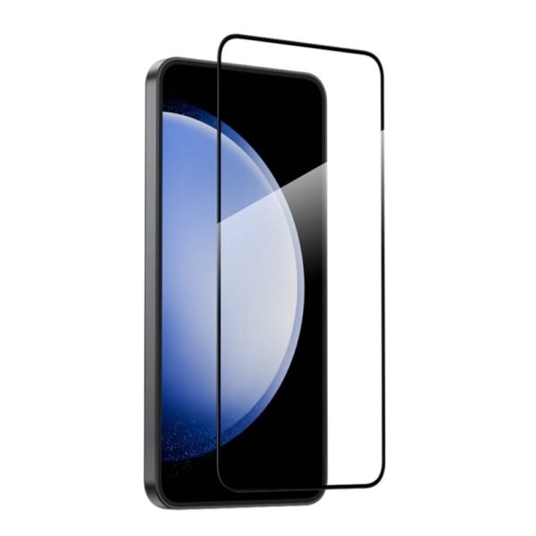 Стъклен протектор OG Premium с цяло лепило за Galaxy S25 Plus – Черен