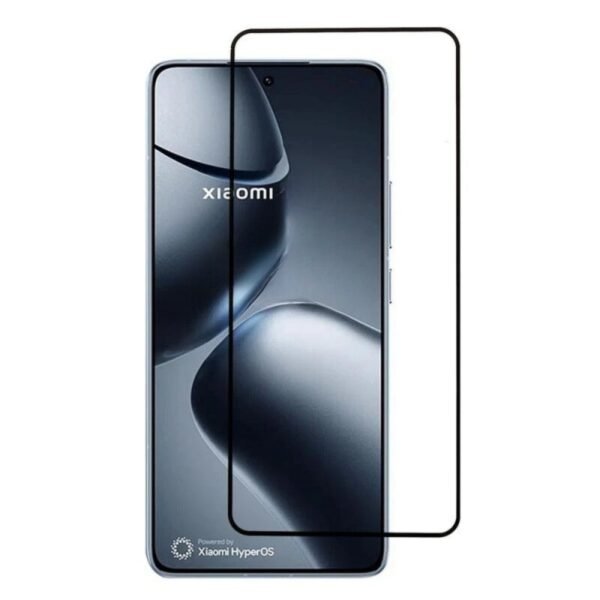 Стъклен протектор OG Premium с цяло лепило за Xiaomi 14T / 14T Pro – Черен