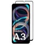 Стъклен протектор OG Premium с цяло лепило за Xiaomi Redmi A3 – Черен