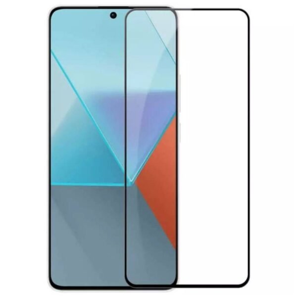 Стъклен протектор OG Premium с цяло лепило за Xiaomi Redmi Note 13 5G – Черен