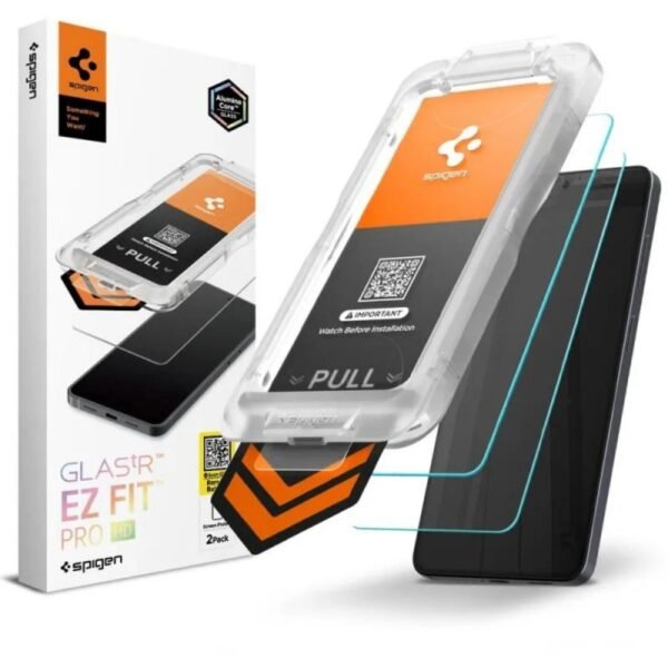 Стъклен протектор Spigen GLAS.tR EZ Fit Pro HD за Galaxy S26 – Прозрачен
