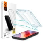 Стъклен протектор Spigen GLAS.tR EZ Fit за iPhone 16 / 15 – Прозрачен
