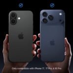 Стъклен протектор Spigen GLAS.tR EZ Fit за iPhone 17 / 16 Pro – Прозрачен - Image 5