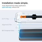 Стъклен протектор Spigen GLAS.tR EZ Fit за Galaxy S25 – Прозрачен - Image 4