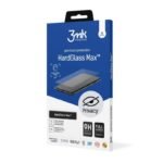 Стъклен протектор 3mk HardGlass Max Privacy™ с цяло лепило за iPhone 12/12 Pro – Черен