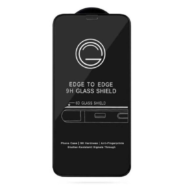 Стъклен протектор MBX 5D Slim с цяло лепило за Galaxy A22 4G – Черен