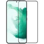 Стъклен протектор MBX 5D Slim с цяло лепило за Galaxy S22 5G – Черен