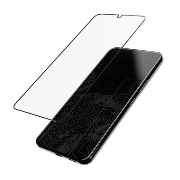 Стъклен протектор MBX 5D Slim с цяло лепило за Galaxy S23 Plus – Черен