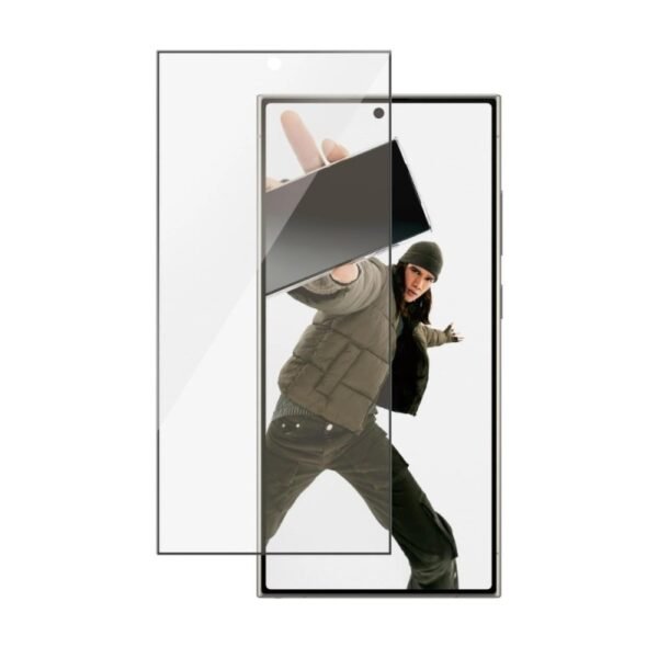 Стъклен протектор MBX 5D Slim с цяло лепило за Galaxy S24 Ultra – Черен